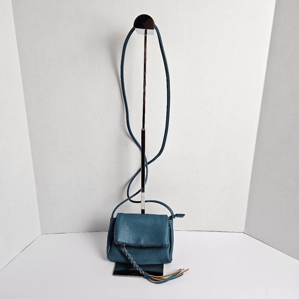 Charming Charlie Teal Mini Crossbody Bag